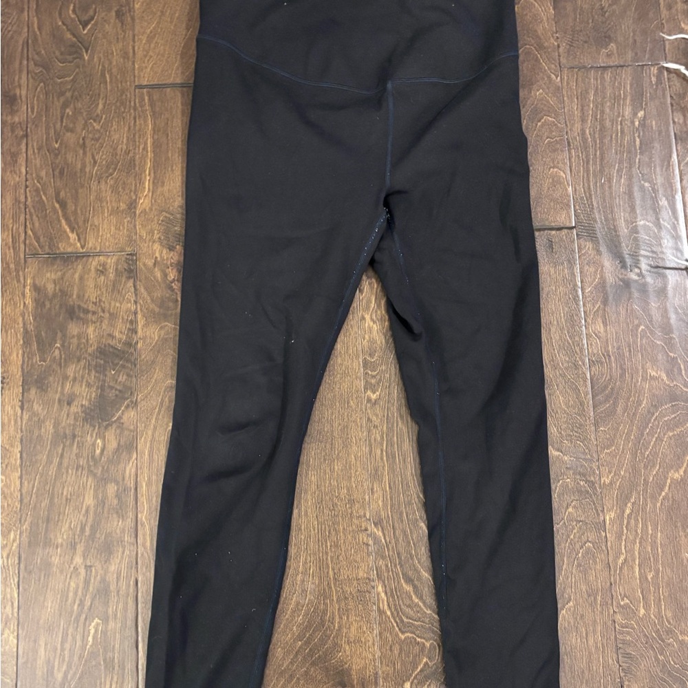 Fabletics Maternity PureLuxe Black Leggings